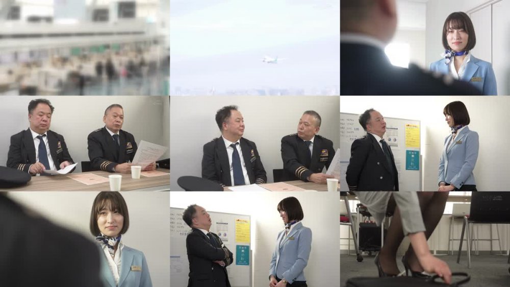 +++ [FHD] START-031 一人前の客室乗務員になるため生理的に無理なセクハラ上司の性●要に染められていく新人CA 綾瀬天