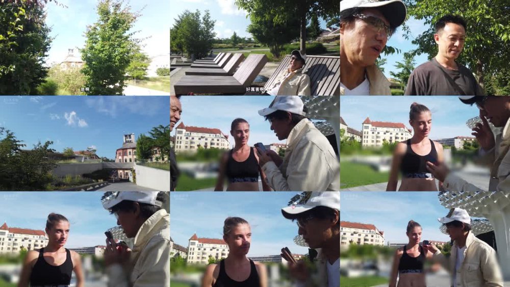 +++ [FHDC] WORL-015 世界共通のBody Language ランニング中の健康的美女を翻訳機のみでガチナンパ！彼氏無しの欲求不満な金髪女が狂乱するザーメンまみれ3PSEX！