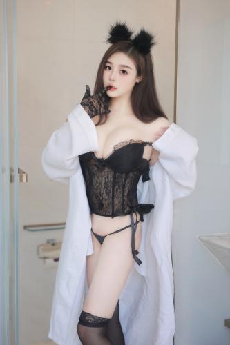 [Cosplay] 王雅姗 黑色蕾丝