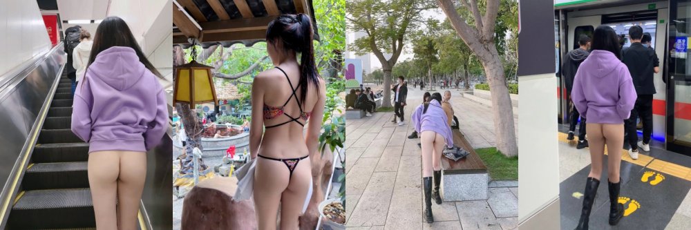 《最新力推⭐震撼精品》爆火推特人氣反差母狗，苗條長腿女神級【露娜000】景區商場地鐵人前極限露出啪啪啪，母狗屬性拉滿[MP4/2160MB]