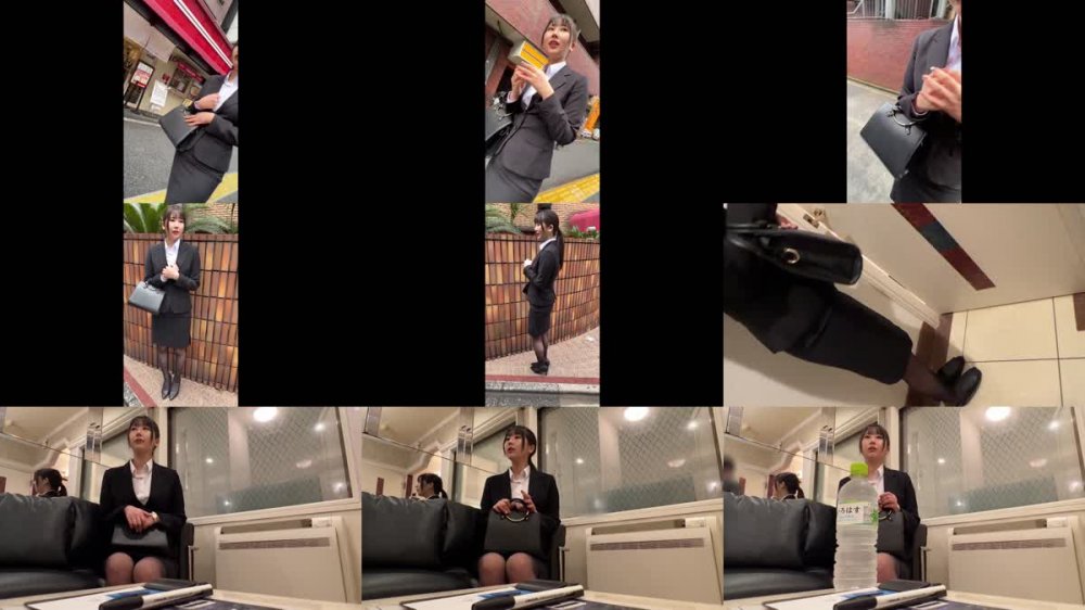 +++ [FHD] 534IND-179 顔出し【個人撮影】生活を切り詰めた貧困OLとの割り切り映像_黒パンストを破り捨て無情に中出しSEX
