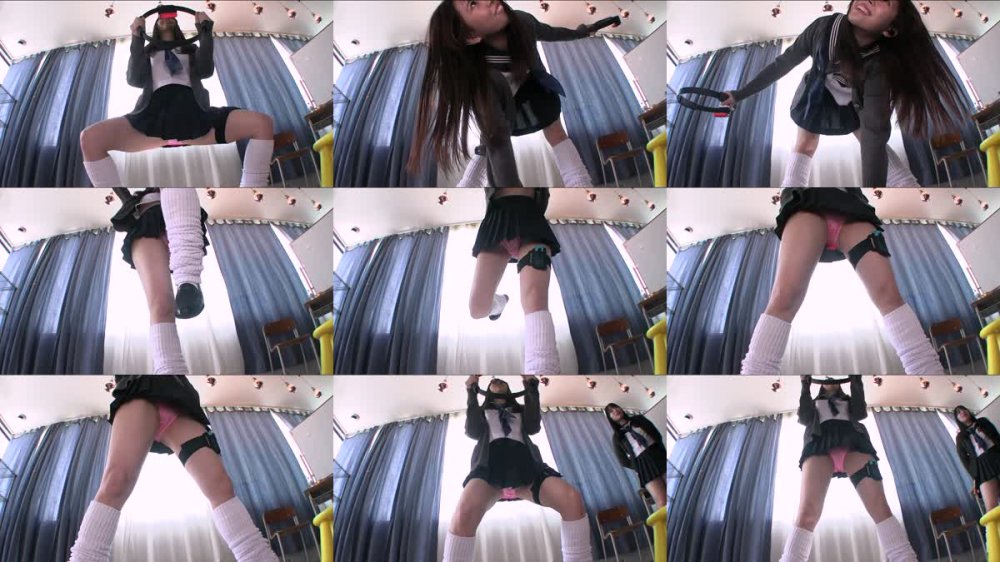 +++ [FHD] SLAP-133 今時女子校生は楽しくゲームでダイエット！パンチラパンモロフィットネス