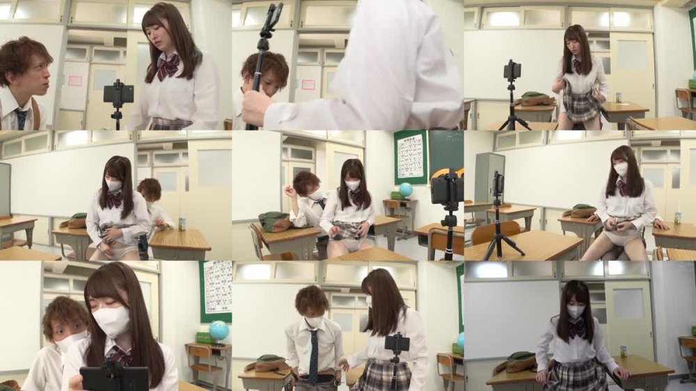 +++ [FHD] HUNTC-086 「エロ動画アップして炎上してもいいからバズりたいの！」SNS中毒の同級生女子がバズり目的でエロ動画を撮影！お相手に指名された地味男子なボク。