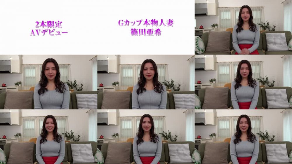 +++ [FHD] AIAV-005 【3.1次元】AI美熟女オホ声人妻 篠田亜希 【前編】