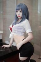 [Cosplay] Rinaijiao 日奈娇 – Bathroom OL 浴室OL