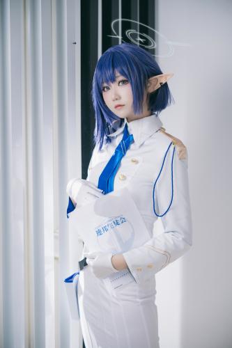[Cosplay] lunananya 蔚蓝档案 扇喜葵