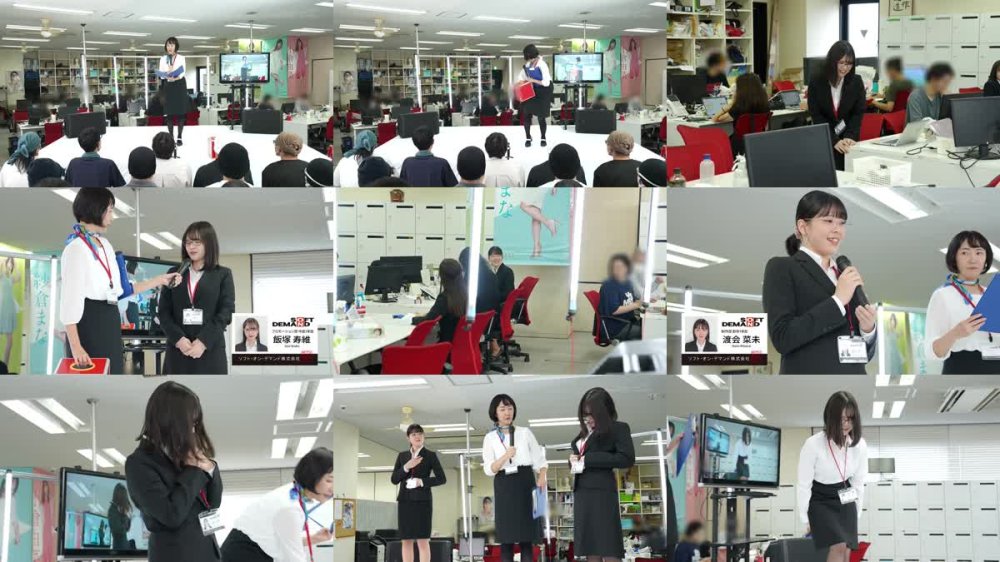 +++ [FHD] SDJS-292 455分全11試合 みんなで野球拳100周年記念大会 SOD女子社員8名出場 同僚が働く平日昼間オフィスど真ん中 特設スタジアムで開幕！