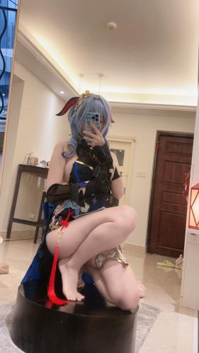 [Cosplay] Snow Duck 屑雪雪鸭 – Ganyu New Year 甘雨 新年