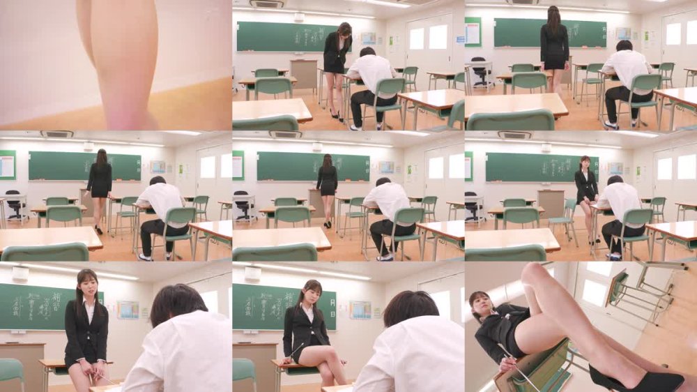 +++ [FHD] WAAA-479 高身長スレンダー美脚で甘サド誘惑！ビッ痴レッグ女教師がドMチ〇ポをイジり焦らしてガニ股デカ尻プレス！ 小坂七香
