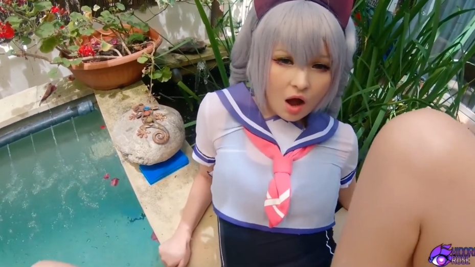 小蘿莉吃雞 被無套輸出 射了一鮑魚 白虎小穴超粉