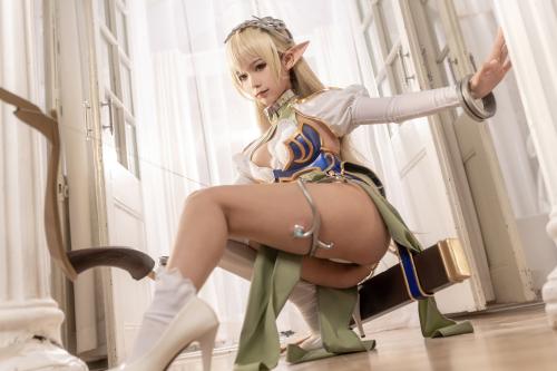 [Cosplay] Chun Momo 蠢沫沫 – The first villager 第一村人