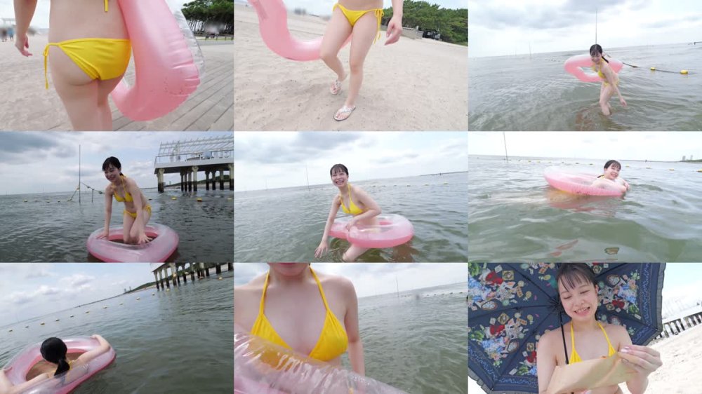 +++ [FHD] EROFV-307 清純派のピチピチガールが夏のビーチで大胆ビキニに初挑戦！！海で楽しく遊んでホテルで中出し初体験SEX！！