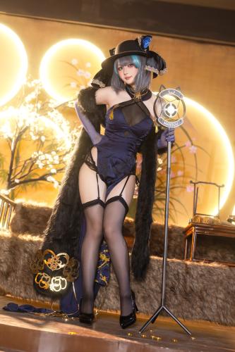 [Cosplay] 屿鱼 – 金装猫猫头