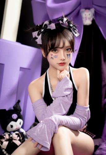 [Cosplay] Axuan 阿璇学妹 – Kuromi 库洛米