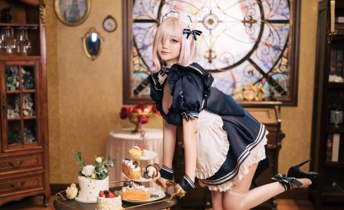 [Cosplay] Halo 酱 – Mashu Maid Fanfiction 玛修女仆同人