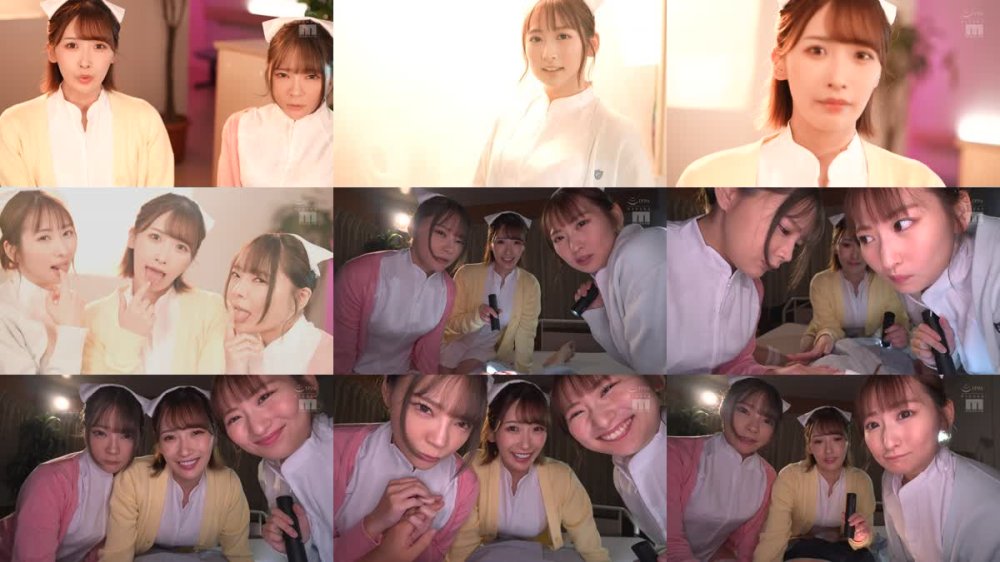 +++ [FHD] MIRD-251 舐め痴女ナース 前後左右に完全包囲ベロ串刺しノンストップトリプル舐めハーレム 美園和花 末広純 一条みお