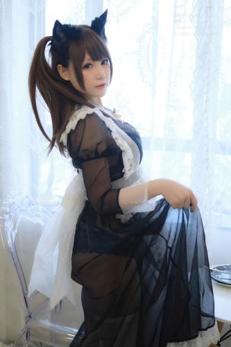 [Cosplay] Nyako 喵子 – Transparent Maid 透明女仆