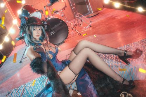 [Cosplay] Airi 仙九 – Cheshire Cheongsam 柴郡旗袍
