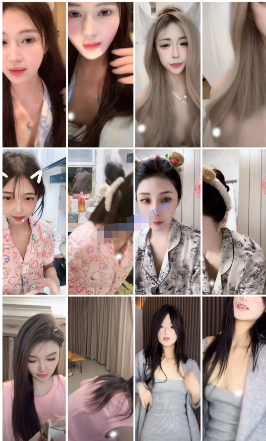 抖音閃現 顏值主播各顯神通 擦邊 閃現走光 超多美女合集25.2.10