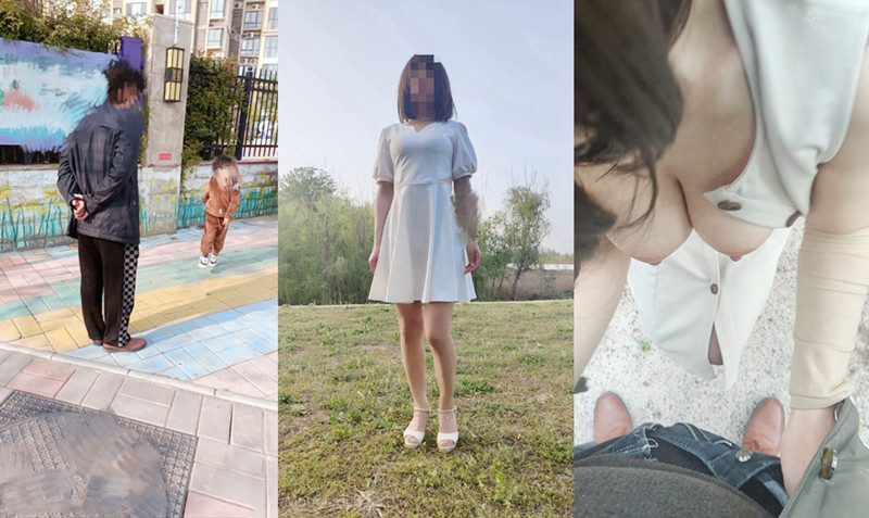 《家庭亂倫》身材火爆慾望強烈的美少婦換上黑絲和自己的公公在小樹林裡啪啪