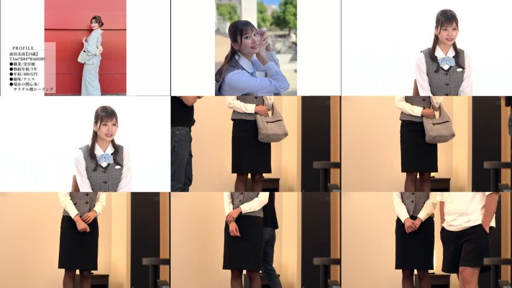 +++ [FHD] VDD-190 受付嬢in...（脅迫スイートルーム） 前田美波