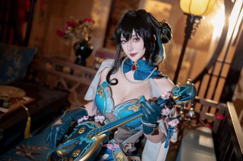 [Cosplay] 星澜是澜澜叫澜妹呀 – 崩坏星穹铁道 阮梅