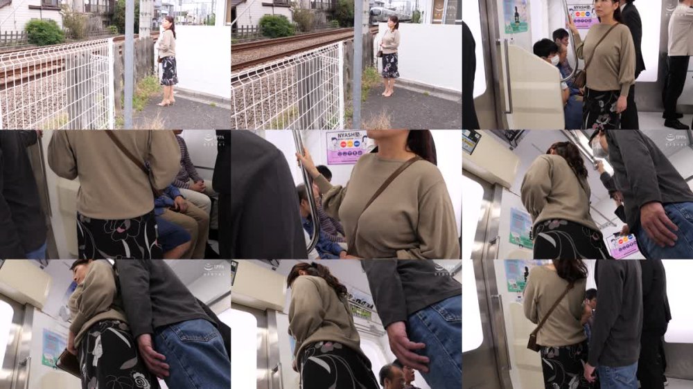 +++ [FHD] IRO-59 電車でさわられた五十路母 よしい美希