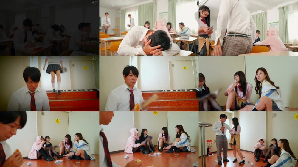 +++ [FHD] HUBLK-054 ボッチがビッチに下剋上 言いなりスプレーでムカつく女子たちを完全支配！