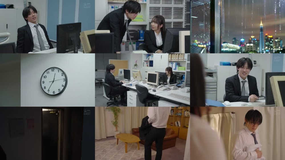 +++ [FHD] EBWH-212 残業中に大雨で帰れなくなり世話焼きな同僚宅に泊まることに… 濡れた美巨乳と無防備なパジャマ姿に興奮した僕は嫁がいるのに朝まで何度も不倫中出し 莉々はるか