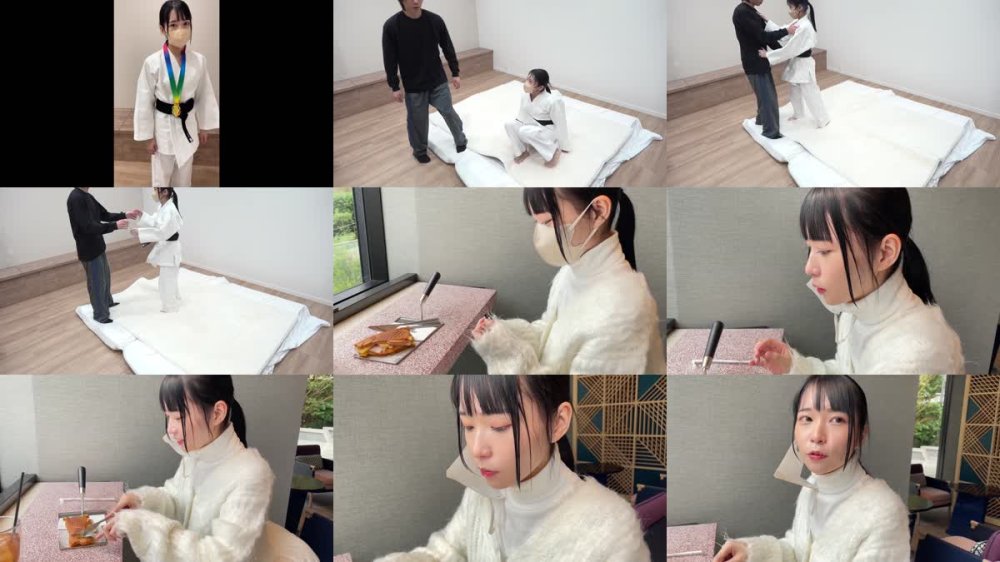 +++ [FHD] 326MGK-009 19歳の圧倒的美少女はなんと元柔道軽量級の優勝者！ 背負い投げのお返し仕返しに鬼ピストンww 練習用の道着を着せて中出し含む2連発！！