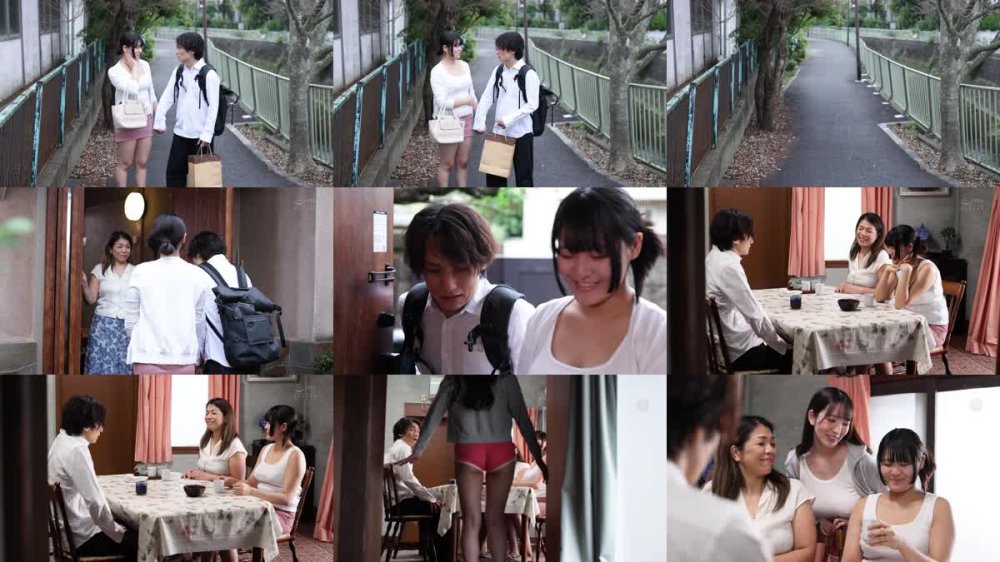 +++ [FHD] JUR-293 おっぱいを揉まれる事が「なんでもない」家族の日常。