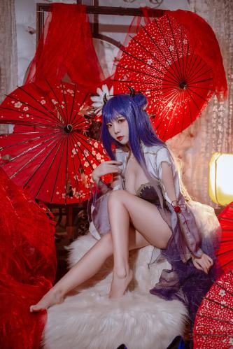 二佐Nisa – NO.123 碧蓝航线 伊吹旗袍 [29P-197MB]