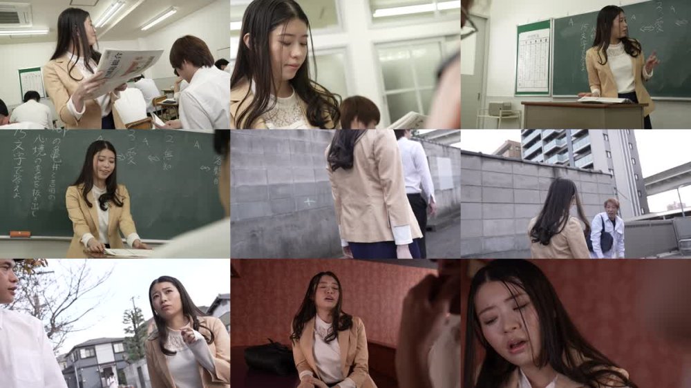 +++ [FHD] BDA-210 恥辱の教室 剃毛女教師 浜辺栞帆