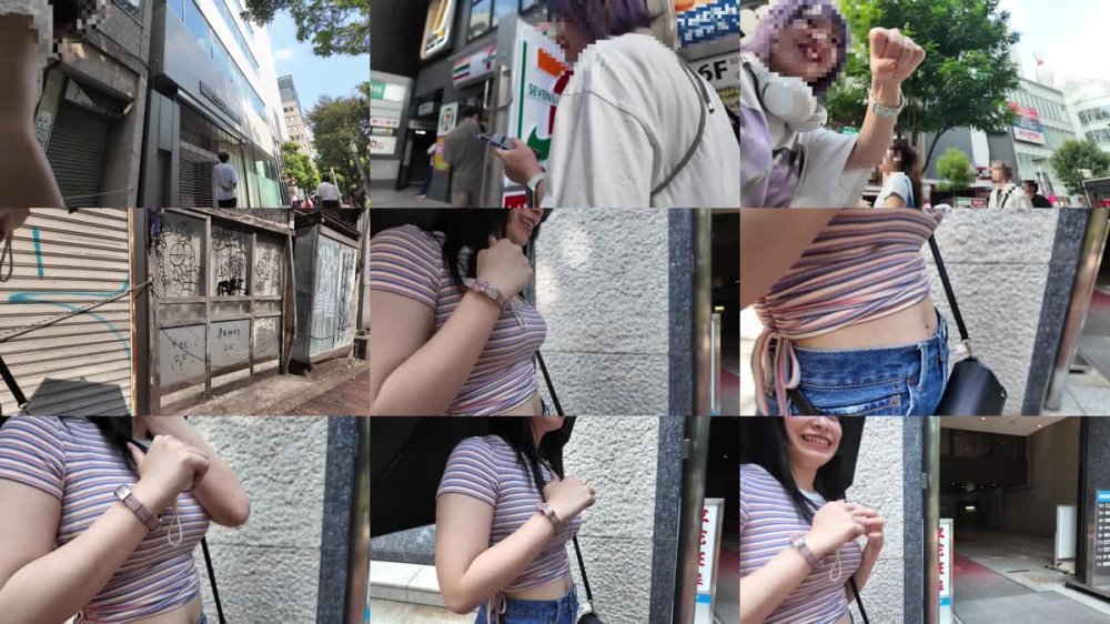 +++ [FHD] NAPS-008 ナンパ即パコ08 ひとりで買い物に来ていたギャル系だけど真面目な感じのFカップの専門学校生をバレなきゃ大丈夫とナンパして即ハメ！
