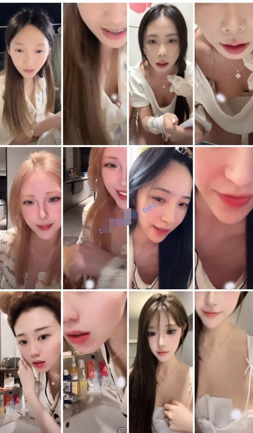 抖音閃現 顏值主播各顯神通 擦邊 閃現走光 美女是真的多25.4.27