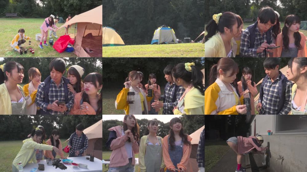 +++ [FHD] HUNTC-362 山奥のキャンプ場で乱交・乱交・大乱交！初心者キャンパー女子たちの手伝いをすることになったボク。奇跡的にこっそりエッチな展開！と思いきや更に