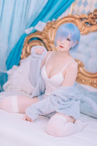 [Cosplay] 霜月shimo – NO.069 雷姆猫咪装 [16P-51MB]