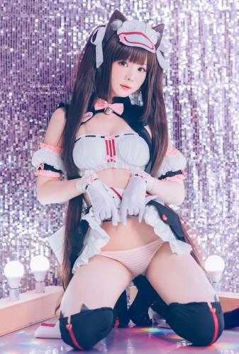 [Cosplay] 霜月shimo – NO.068 巧克力赛车服 [12P-170MB]