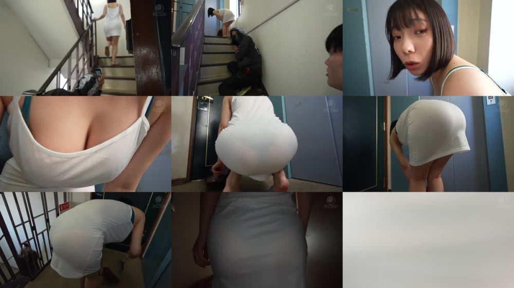 +++ [FHD] LULU-382 透けパンでマンション住人たちを無自覚挑発する隙だらけの隣人デカ尻ゆる妻に危険を知らせる捨て身の即ハメ警告！アへ顔で唾液を垂れ流し痙攣イキする潮射ま○こに中出しして理解ってもらった。 九井スナオ