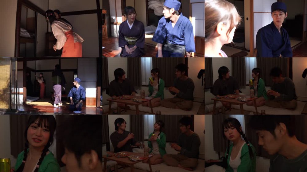 +++ [FHD] TPIN-093 大学サークルで毎年恒例の古民宿住み込みアルバイトで…美人女将とバイト仲間の同級生と重ねた秘密の浮気SEX三角関係