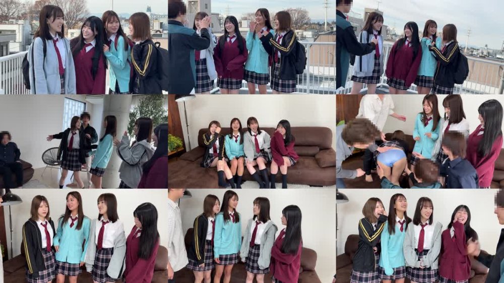+++ [FHD] MUKD-546 私たち、気持ちいいことにめっちゃドハマり中！ とある日のオフパコ中出し乱交