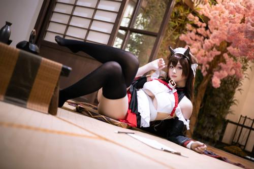 [Cosplay] Yukako 屿鱼 – Azure 碧蓝 㭴