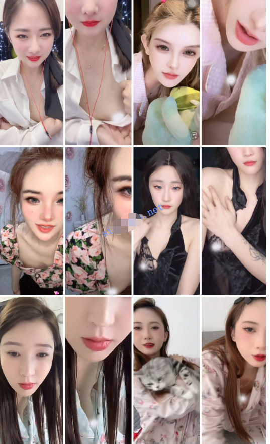 抖音閃現特輯 顏值主播各顯神通 擦邊 閃現走光 精彩合集2023-2024