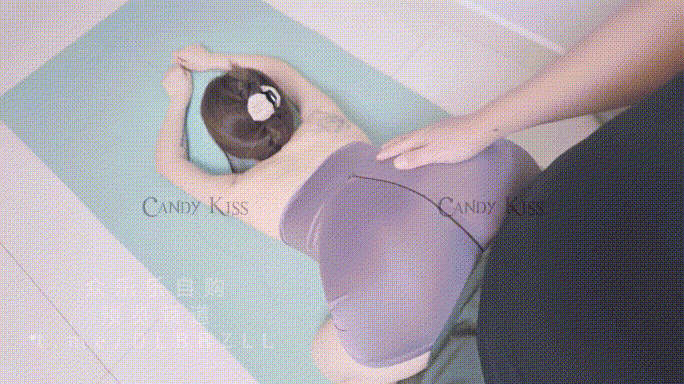 網黃糖果姐姐VIP福利 Candykiss 瑜伽短篇集 說好健身怎麼改噴水水了
