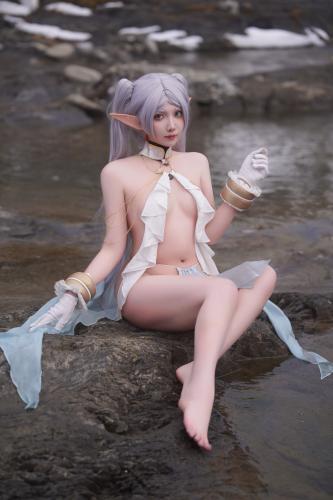 [Cosplay] 小和甜酒 &橙风千雅 菲伦 芙莉莲 [88P-569MB]