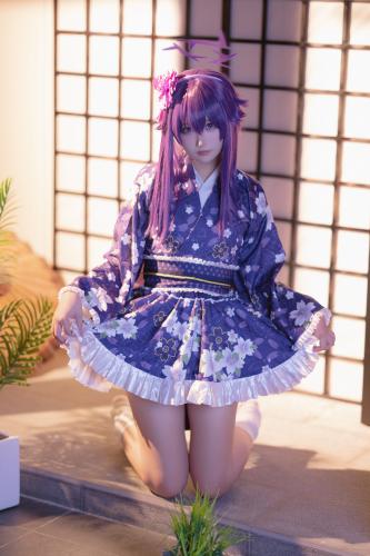 [Cosplay] lunananya 蔚蓝档案 伊草遥香 (New Year) [34P-214MB]