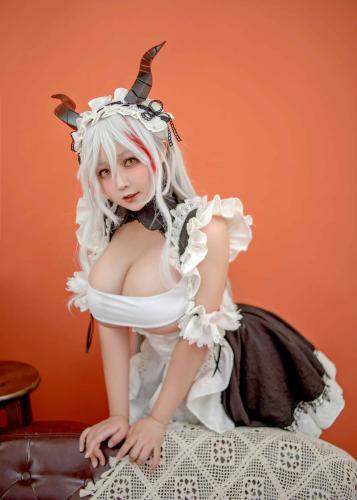 [Cosplay] KANEKO_咔喵 埃吉尔女仆 [37P3V-2.4GB]