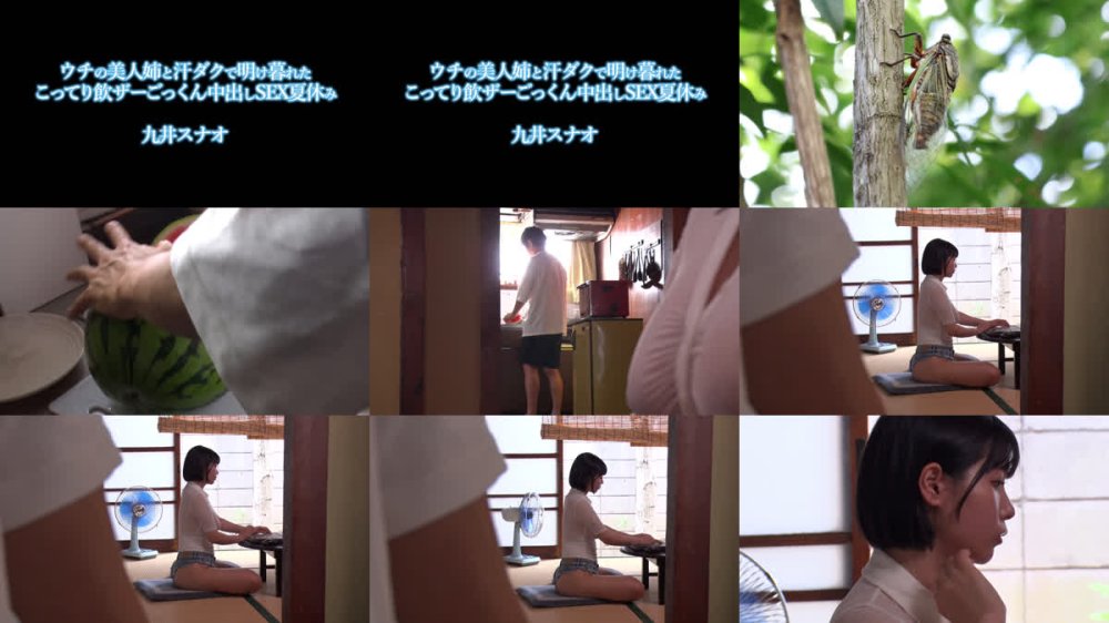 +++ [FHD] TPIN-098 ウチの美人姉と汗ダクで明け暮れた こってり飲ザーごっくん中出しSEX夏休み 九井スナオ