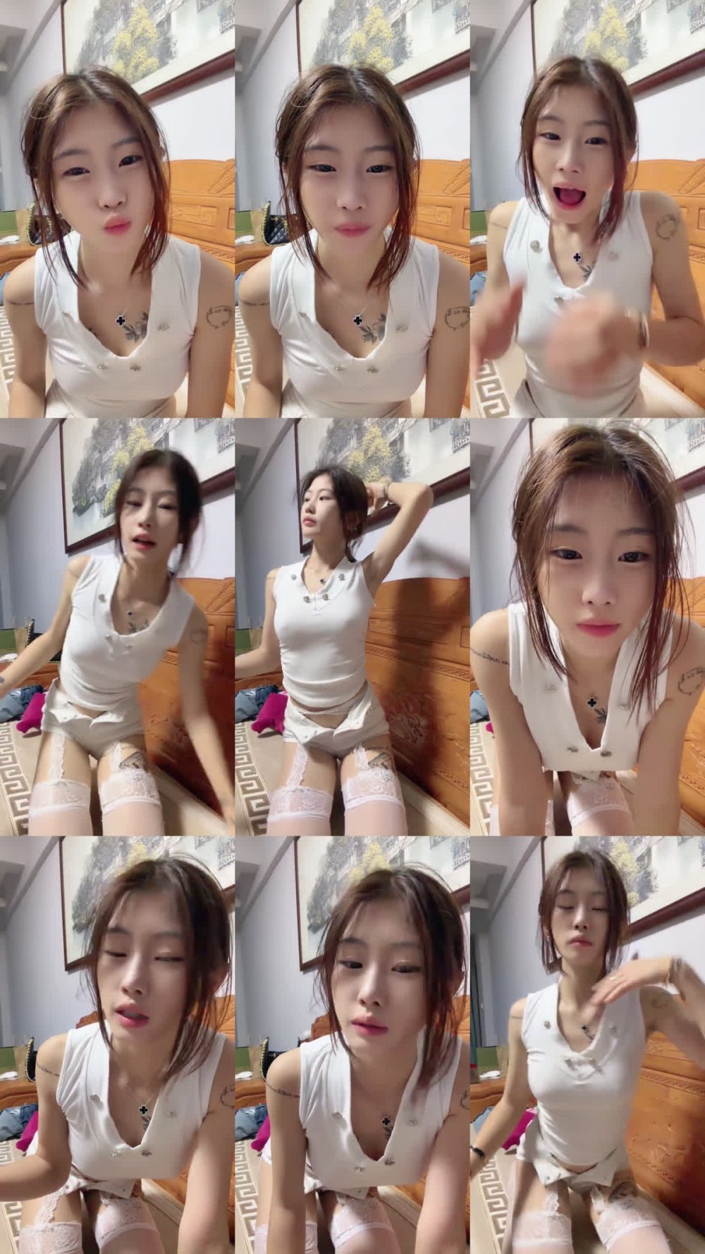 ⚫️ 新品福利，阿黑顏小母狗，舞蹈女學生【06年美少女】道具狂插自慰，首次啪啪（6V）