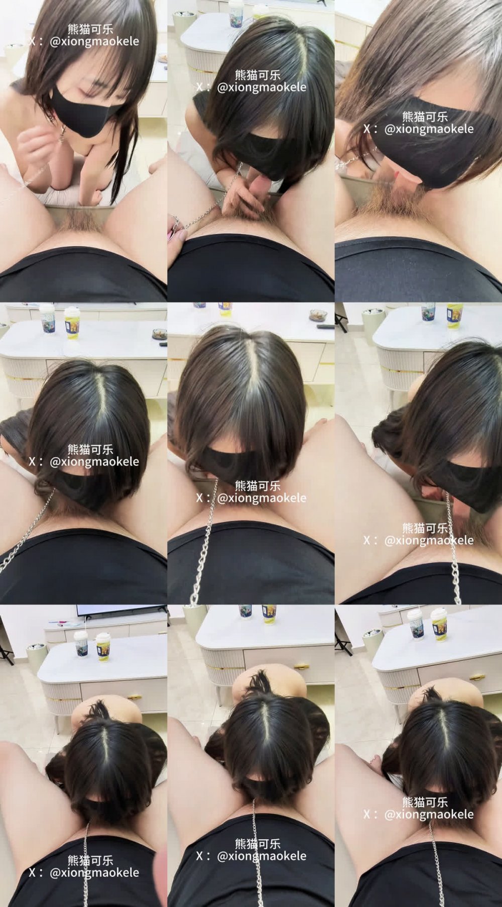 ✅NTR綠帽夫妻『熊貓可樂』肛玩 今兒不操逼 這是淘寶老店鋪私聊的新玩具 給小狗安排下